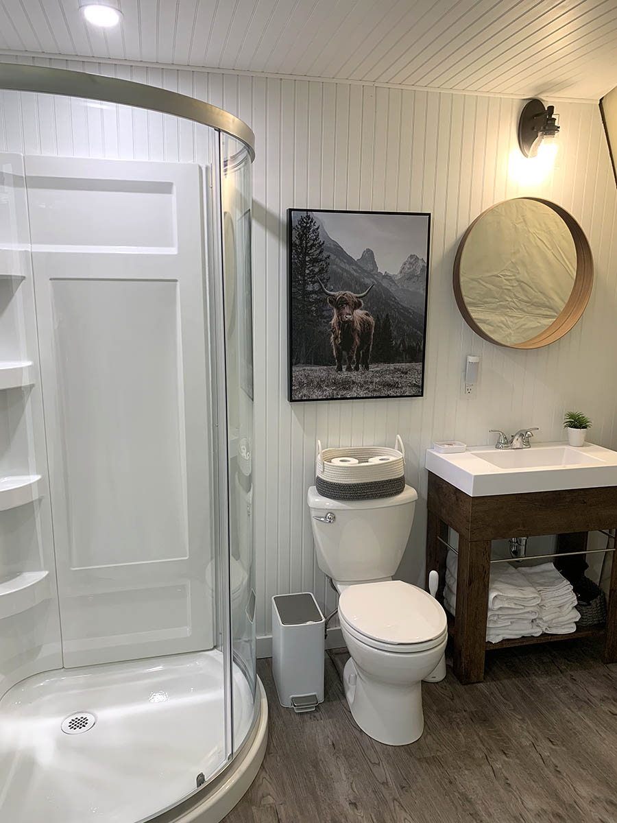 Farmhouse Dome Bathroom