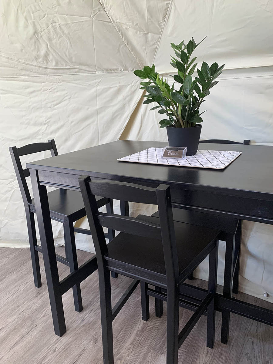 Farmhouse Dome Dining Table