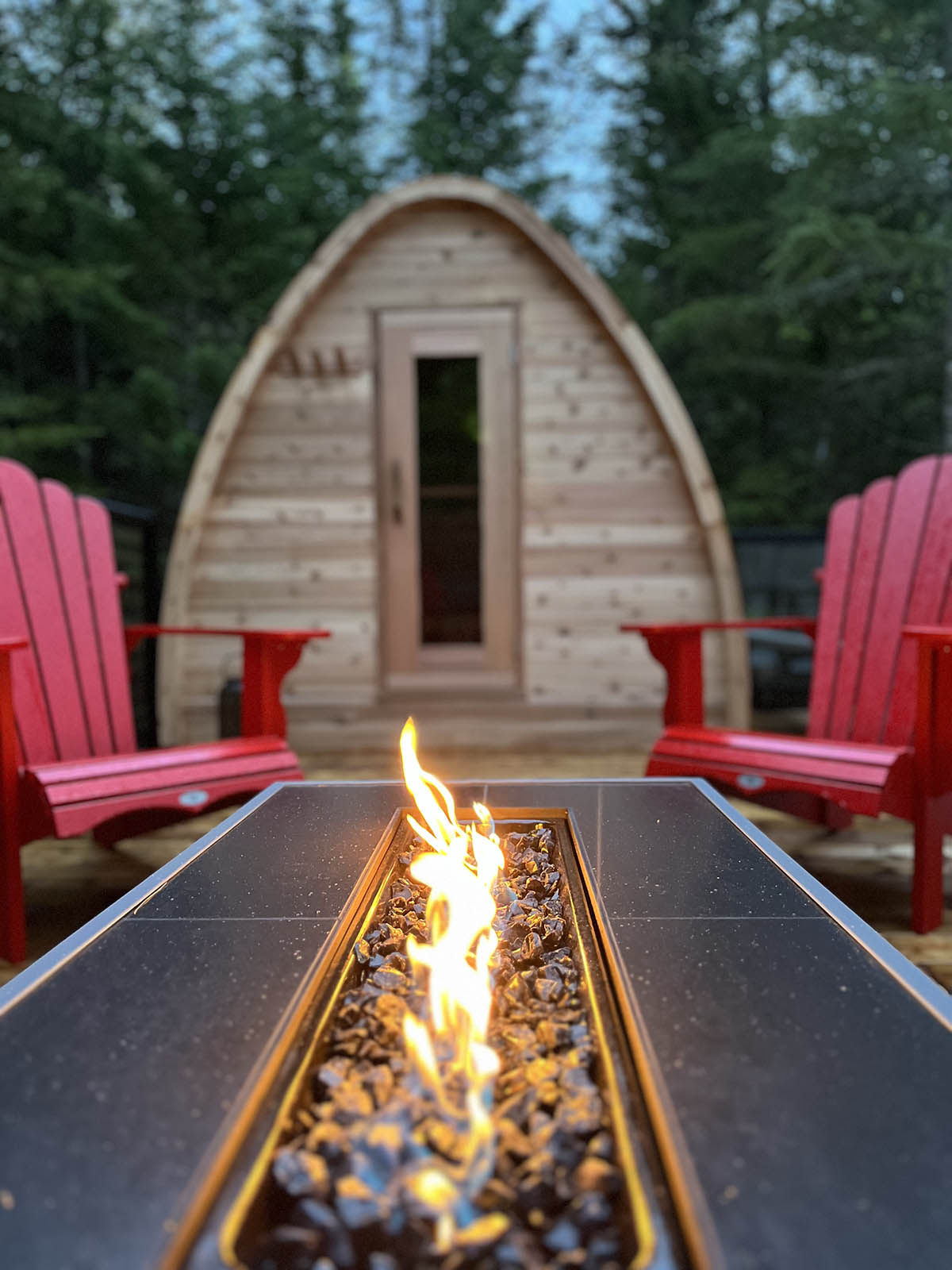 Anchor Fire Table & Sauna