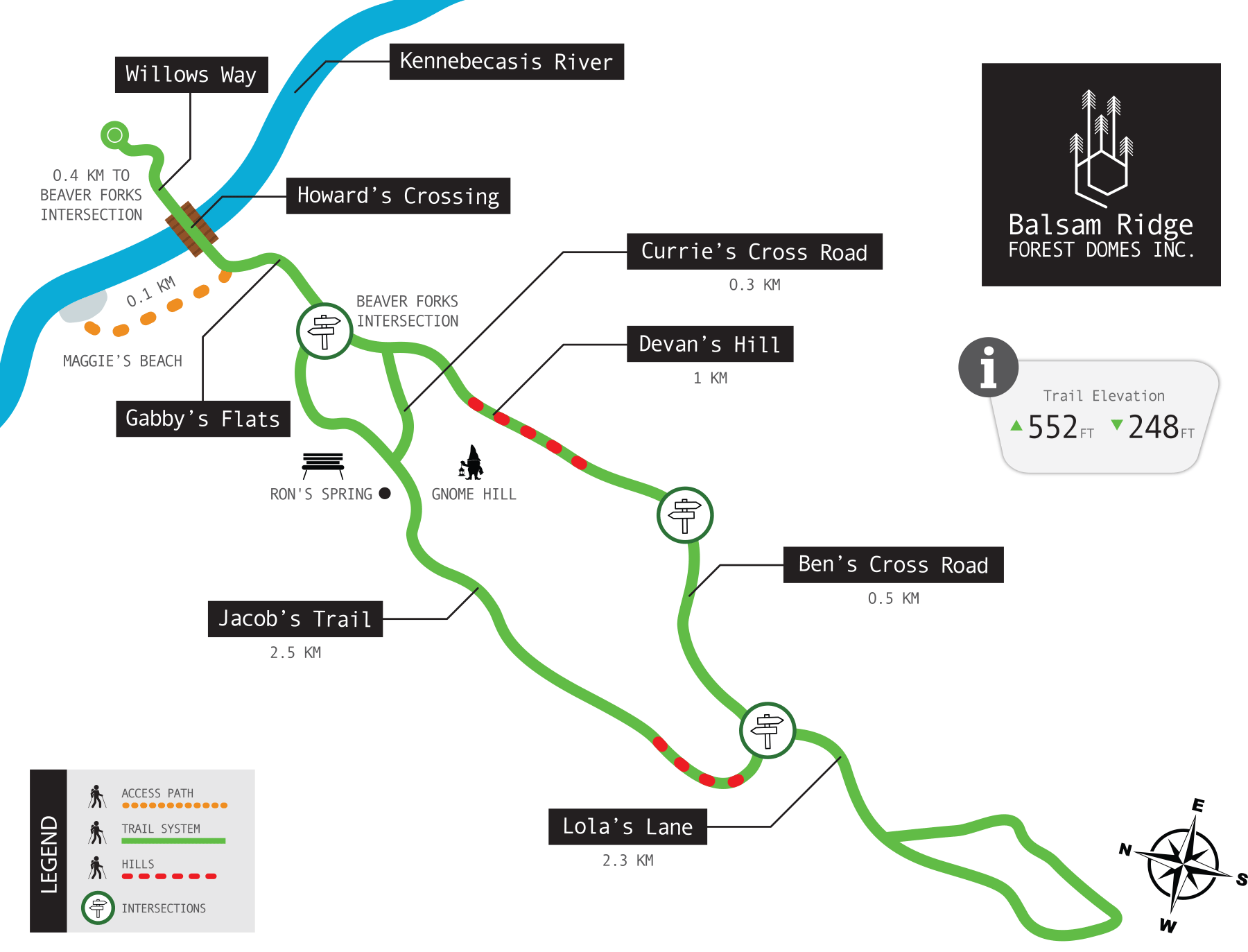 Trail System Map