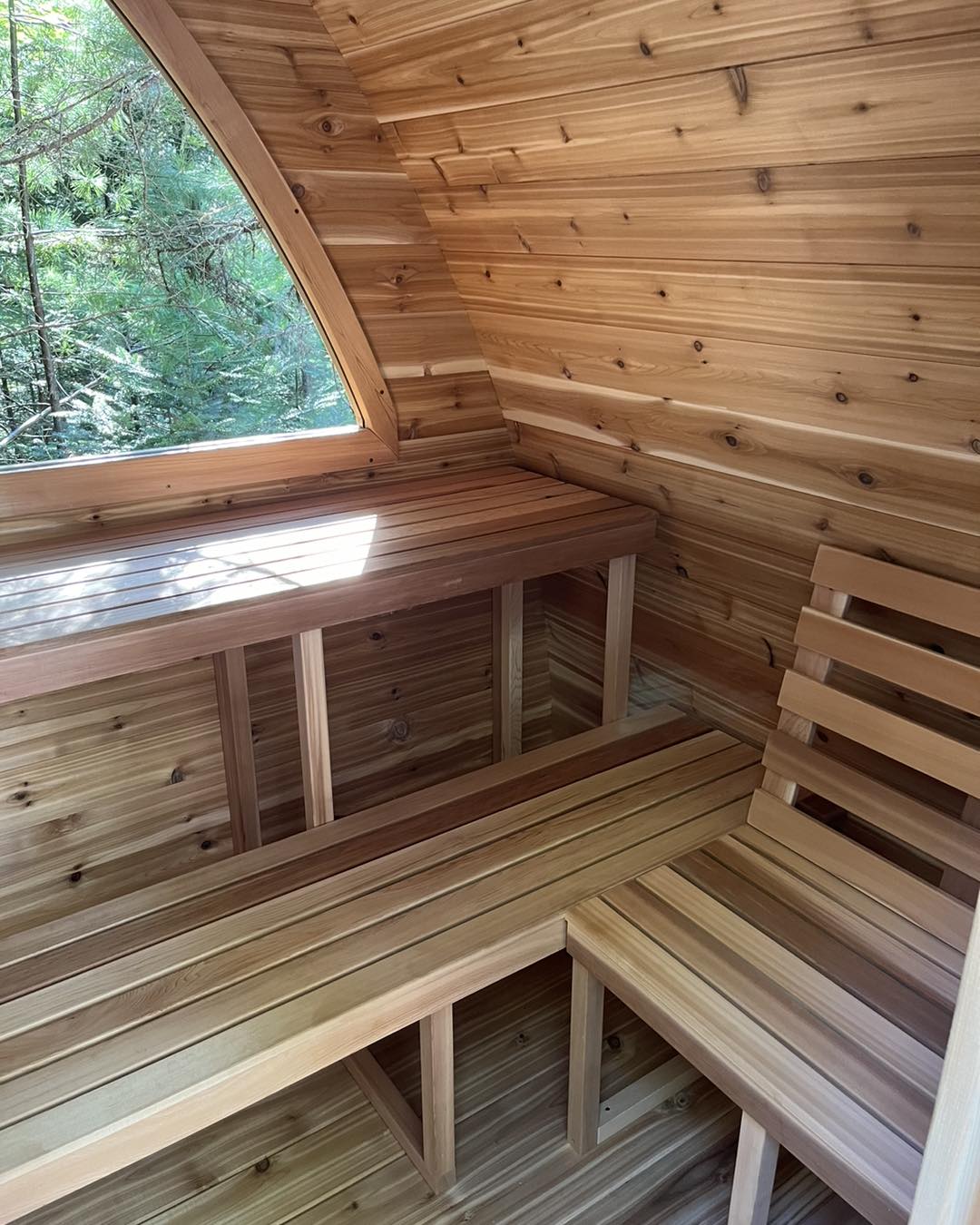 Arizona Dome Sauna Interior