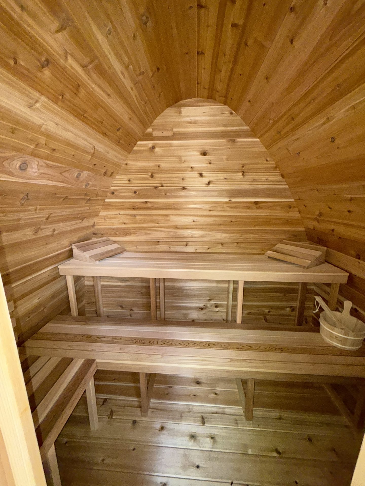 Treehouse Sauna Interior